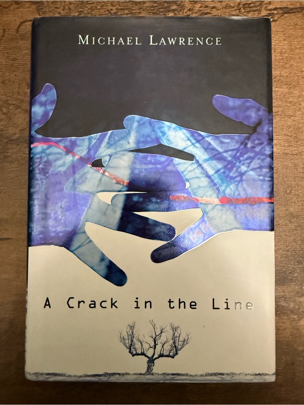 💚4/$20 'A Crack in the Line' by Michael Lawrence Hardcover Novel